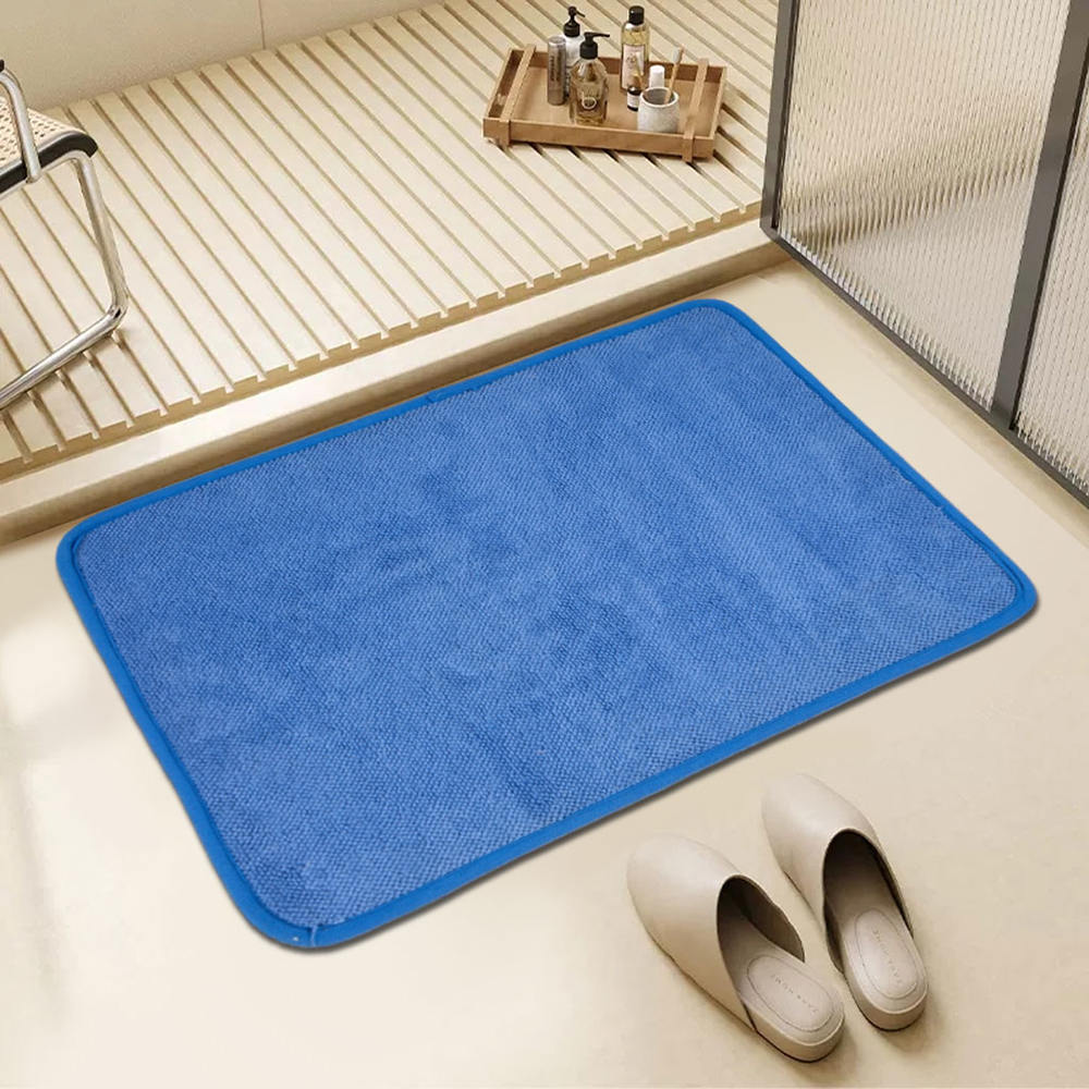 Chenille solid badmatta