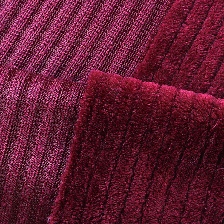 Drop Needle Flanell Velvet Fabric